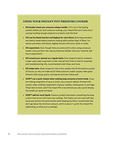 The Instant Pot® Electric Pressure Cooker Cookbook: Easy Recipes for Fast & Healthy Meals