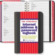 The Personal Internet Address & Password Log Book