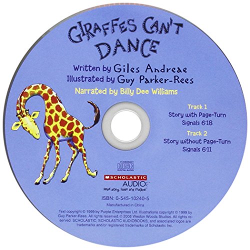 Giraffes Can’t Dance: Audiobook Read-Along (Paperback and CD)