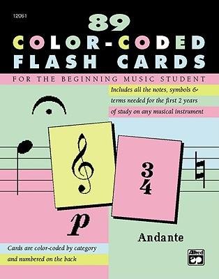 [(89 Color-Coded Flash Cards: Flash Cards )] [Author: Alfred Publishing] [Jul-1996]