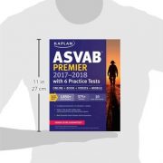 ASVAB Premier 2017-2018 with 6 Practice Tests: Online + Book + Videos (Kaplan Test Prep)