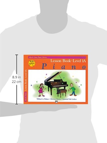 Alfred’s Basic Piano Library Lesson Book, Bk 1A: Book & CD