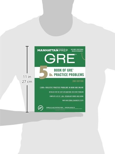 5 lb. Book of GRE Practice Problems (Manhattan Prep GRE Strategy Guides)