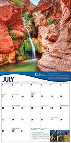 2018 National Park Foundation Wall Calendar